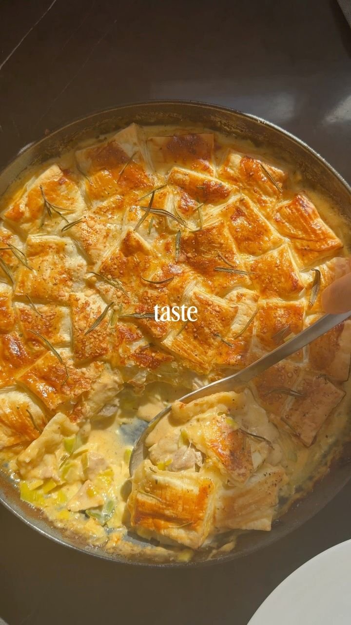 Chicken and Leek Pot Pie