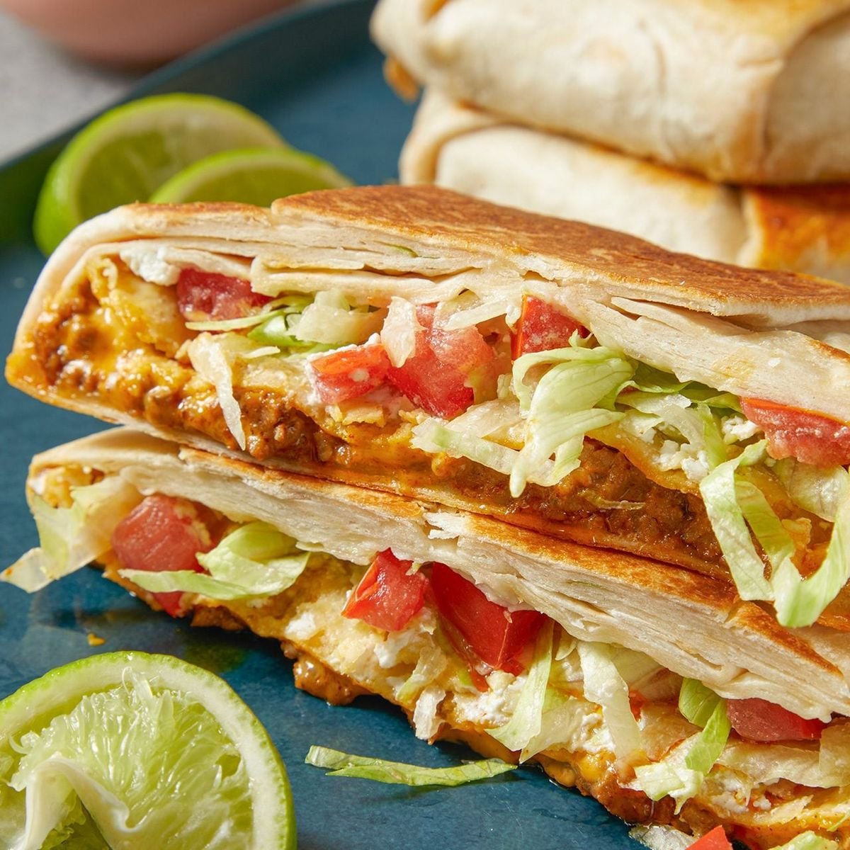 Copycat Taco Bell Crunchwrap Supreme