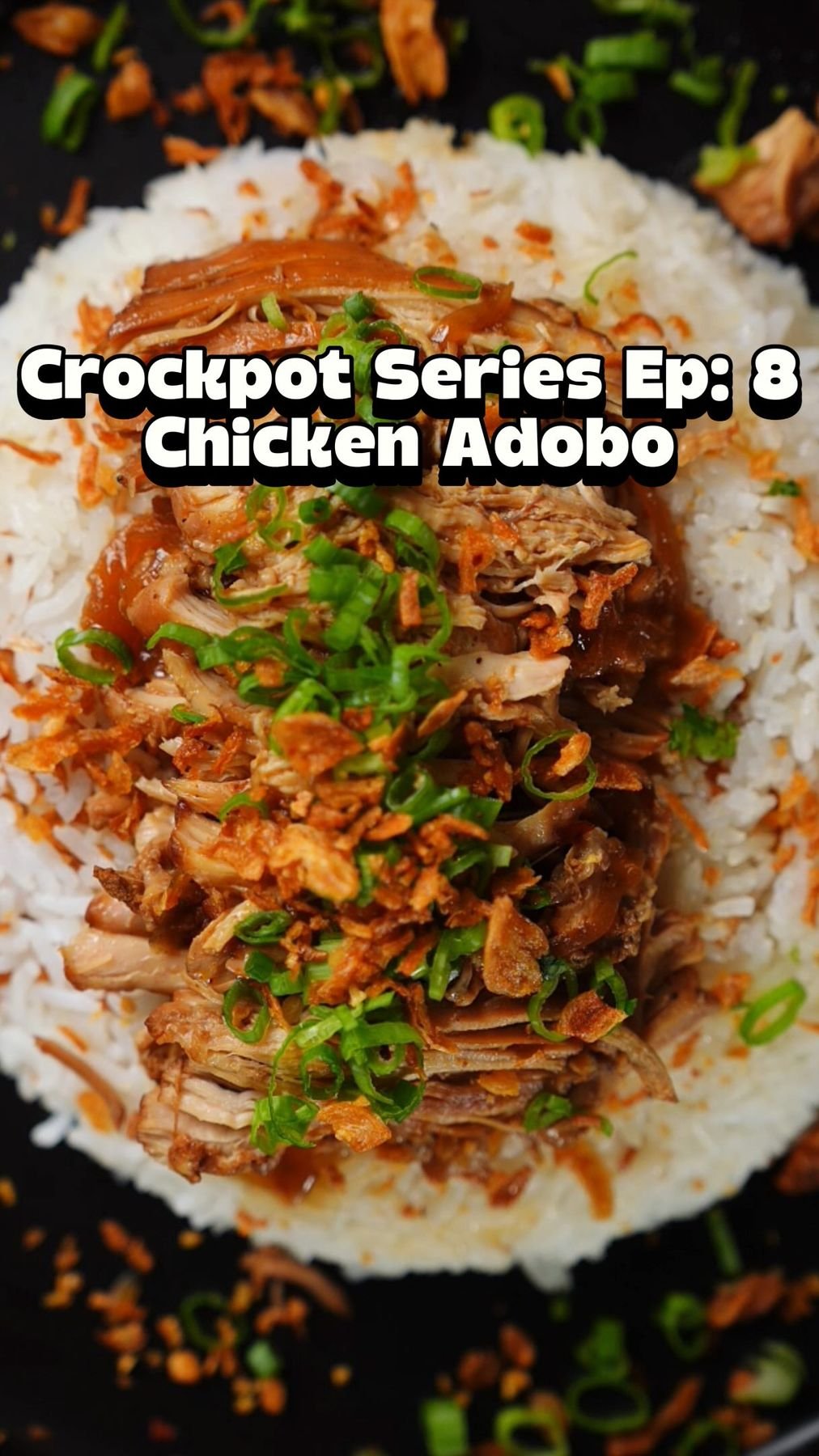Crockpot Chicken Adobo