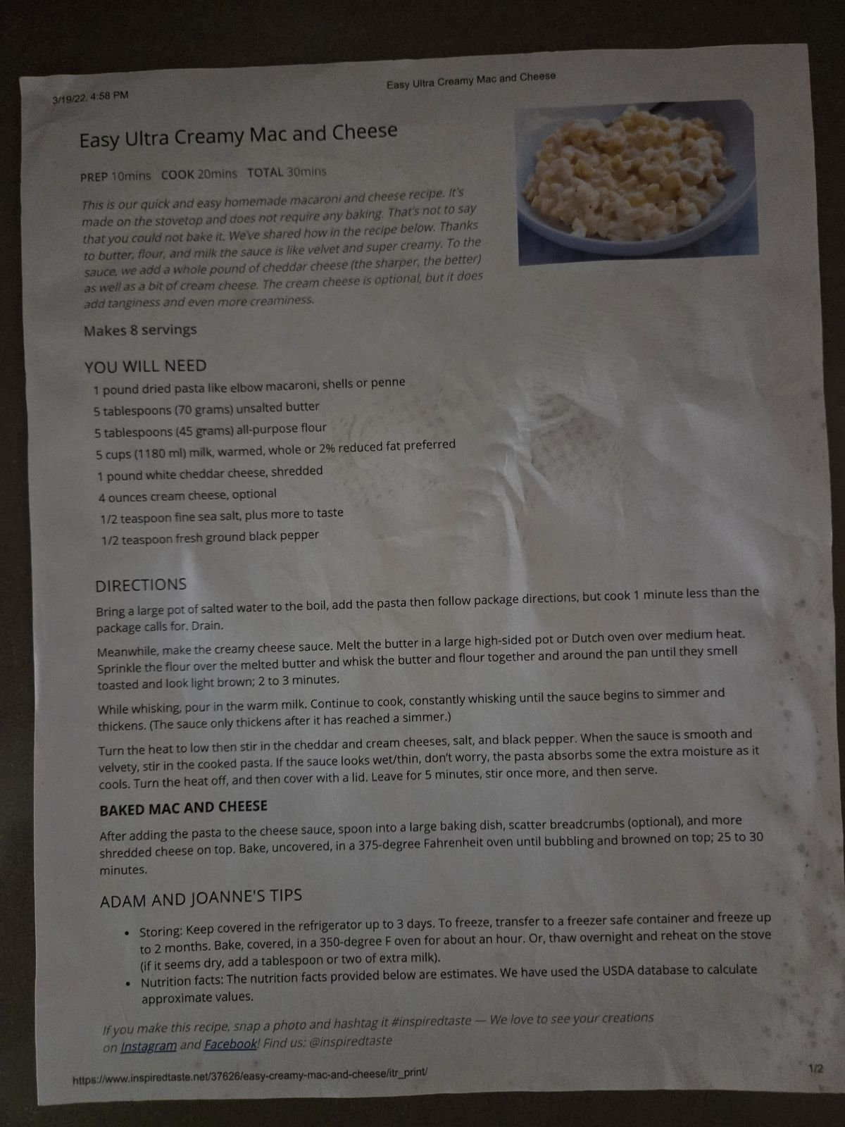 Easy Ultra Creamy Mac and Cheese
