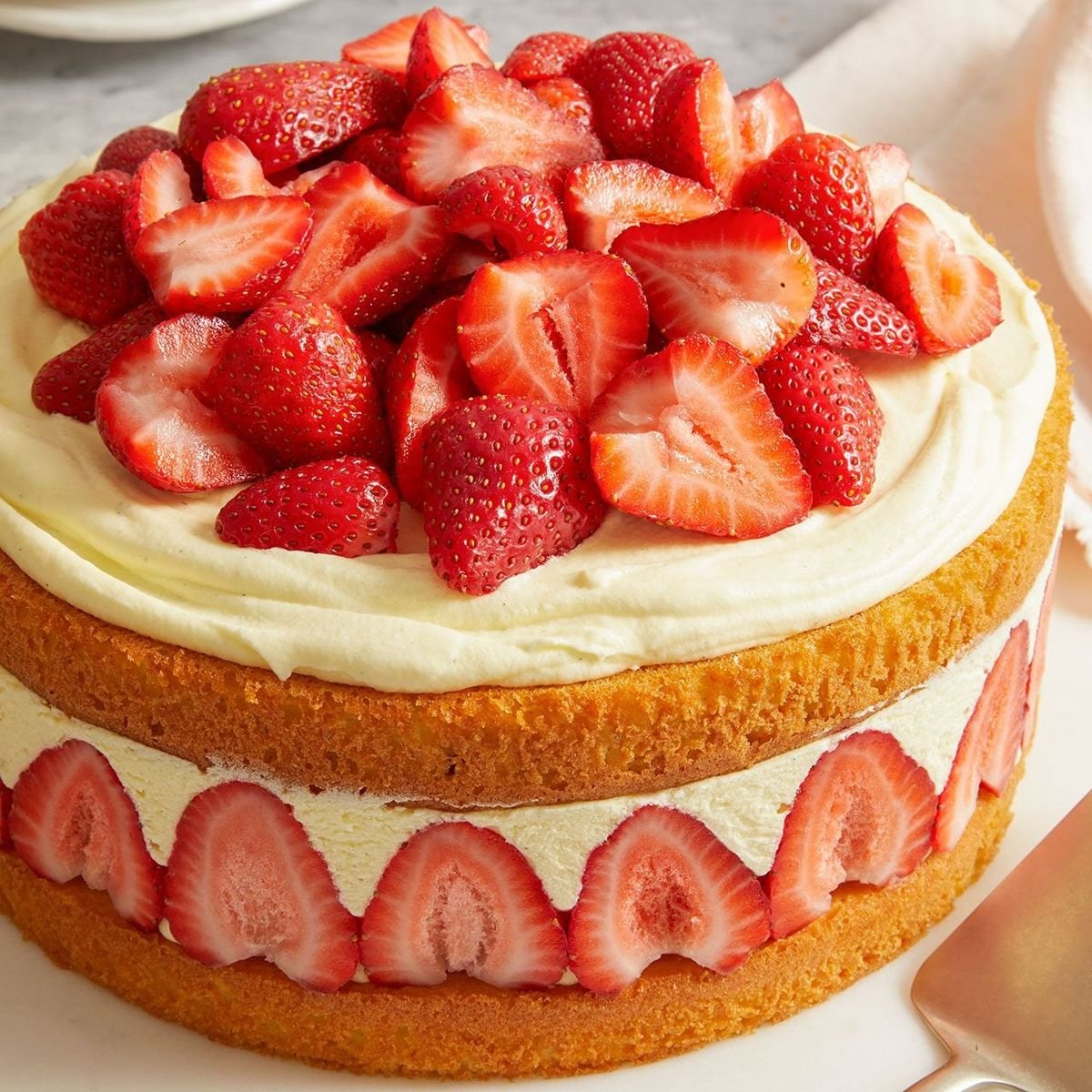 Fraisier Cake