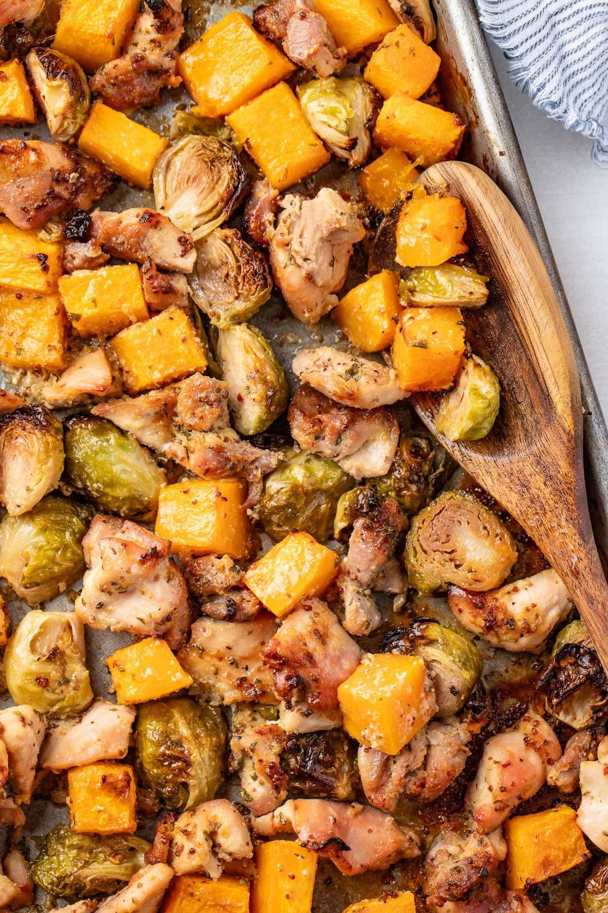 Maple Dijon Sheet Pan Chicken