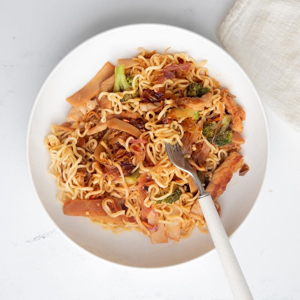 Pork Ramen Noodles