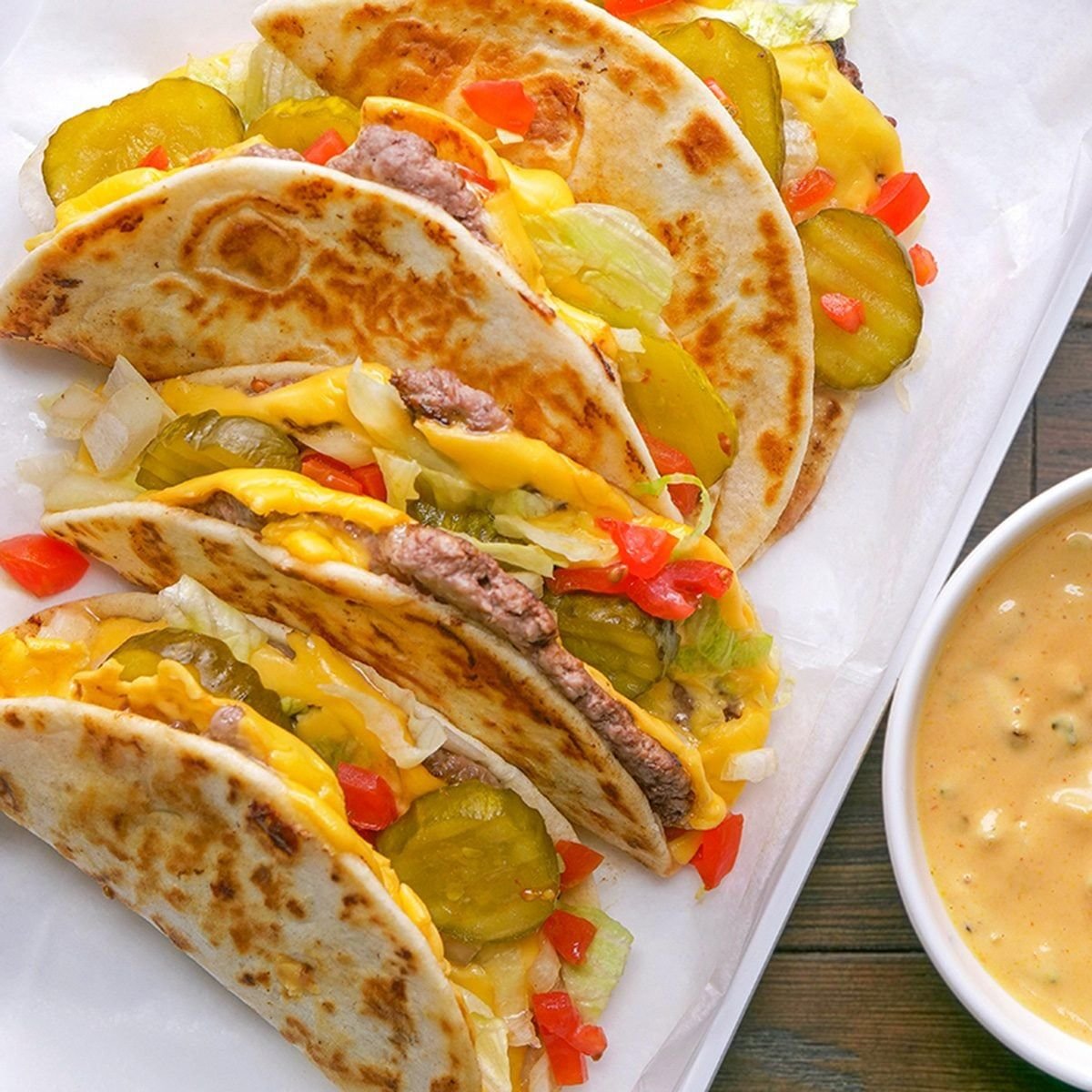 Smash Burger Tacos